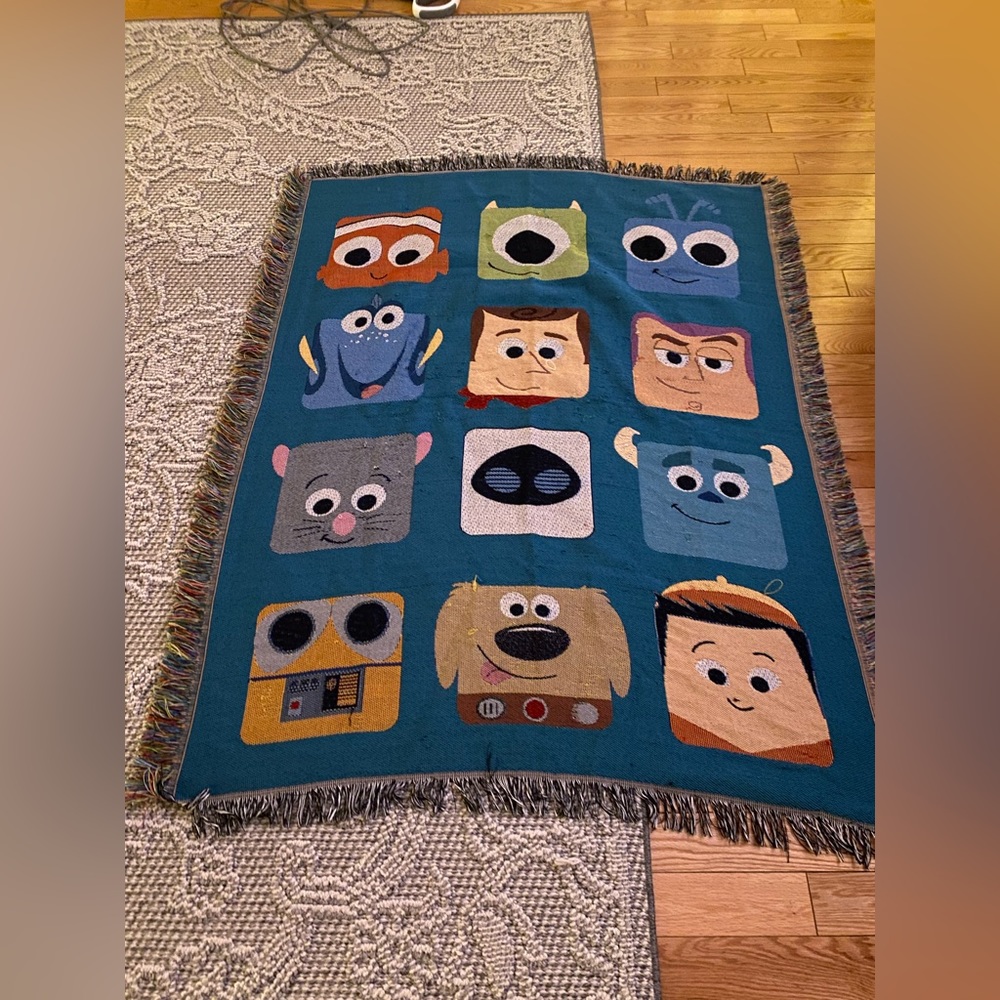 Pixar throw blanket